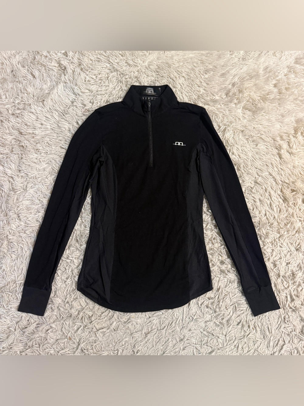 Women’s XS Black Alsssandro Albanese Long Sleeve Horseback Riding Sunshirt